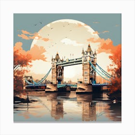 beautiful london Canvas Print