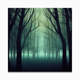 Dark Forest 4 Canvas Print