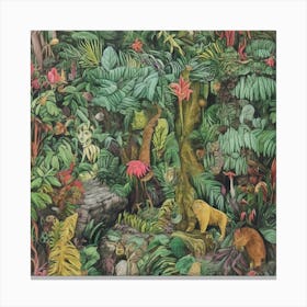 'The Jungle' Canvas Print