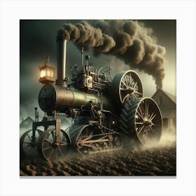 Steam Engine Canvas Print