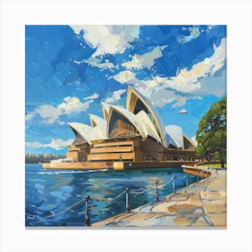 Sydney Opera House 16 Canvas Print