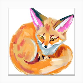 Fennec Fox 03 Canvas Print