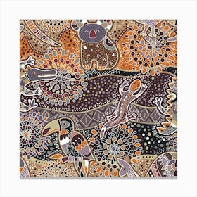 Australia Pattern 06 Canvas Print
