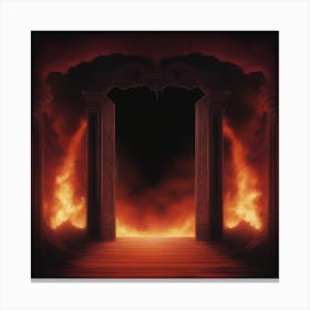 Doorway To Hell Canvas Print