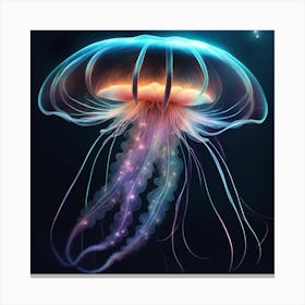 Jellyfish Canvas Print