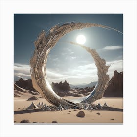 Ring Of Fire Canvas Print