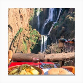 Moroccan Waterfall Canvas Print