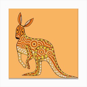 Kangaroo Canvas Print