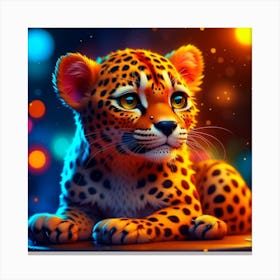 Leopard 1 Canvas Print