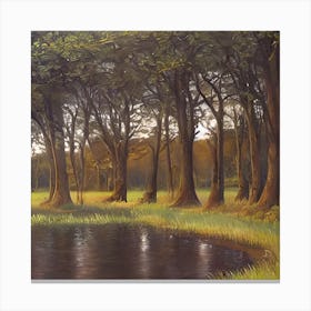 A Place To Reflect Canvas Print