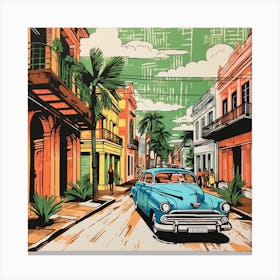 Old Havana Canvas Print