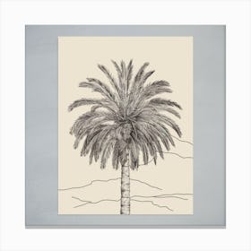 Palm Tree Canvas Print