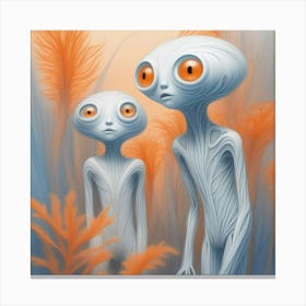 Aliens 7 Canvas Print