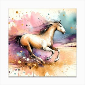 Creative Horse Beauty Illustration Nr 245 Canvas Print