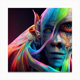 Self Transforming Machine Elf Canvas Print