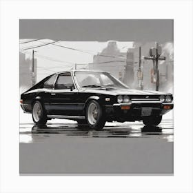 Toyota Celica 3 Canvas Print