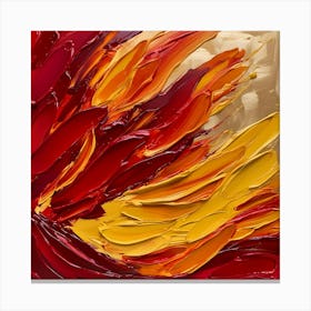 'Flames' 1 Canvas Print