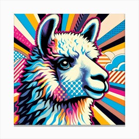 Llama Canvas Art Canvas Print