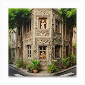 Turkish House12 Canvas Print