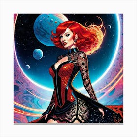 Red Queen Canvas Print