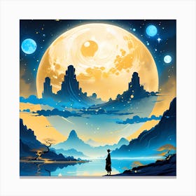 Asian Landscape Canvas Print