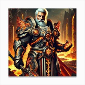 General Torvag Lithen Canvas Print