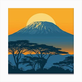 Mt Kilimanjaro 2 Canvas Print