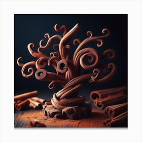 Tree Of some Cinnamon Canvas Print