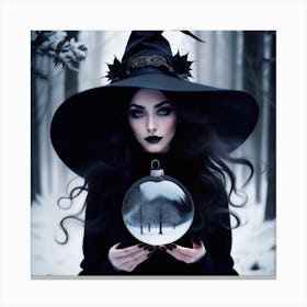 Witch In The Woods 1 Canvas Print