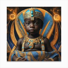 Divine Melanin Prince 333 Canvas Print