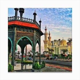 Islamic Mosque Canvas Print