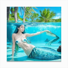 Mermaid 2 Canvas Print