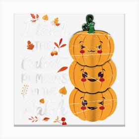 Halloween Teacher Canvas Print