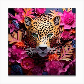 Paper Cut Art 2 Canvas Print