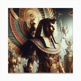 Egyptian Pharaoh 7 Canvas Print