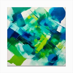 Abstract Painting Canvas Print