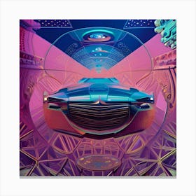 Futuristic Car 7 Canvas Print