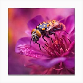 Microcosmic Symphony Canvas Print