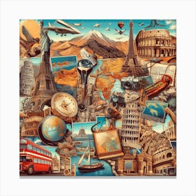 Jigsaw Puzzle Canvas Print