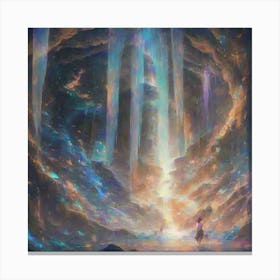 Cave In The Sky Canvas Print