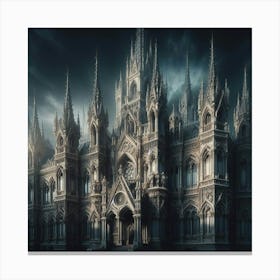 Gothic Cathedral Canvas Print
