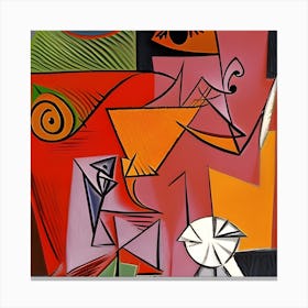 I love Picasso Canvas Print