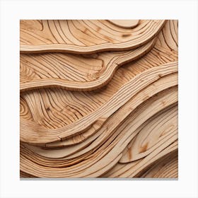 Realistic Wood Flat Surface For Background Use Miki Asai Macro Photography Close Up Hyper Detaile (1) Canvas Print