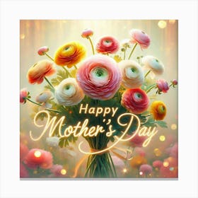 Happy Mother'S Day Canvas Print