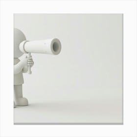 Megaphone Stock Photos & Royalty-Free Footage Canvas Print