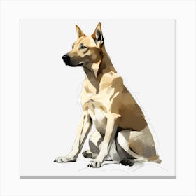 Carolina Dog 2 Canvas Print