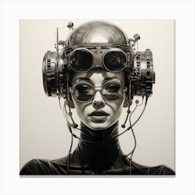 Futuristic Woman 9 Canvas Print