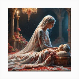 Death Of A Princess Canvas Print