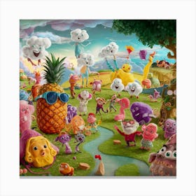 'The Little People' Canvas Print