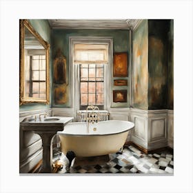 Bathroom Canvas Print